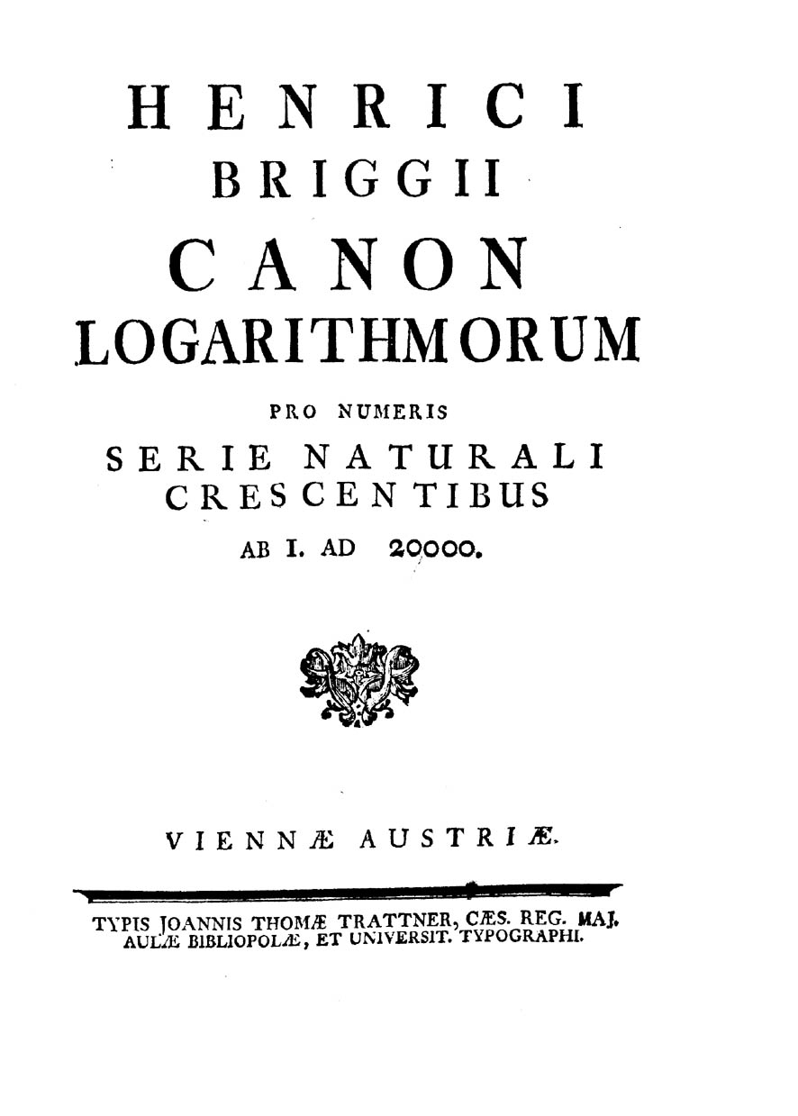 Henry Briggs (mathematician)
